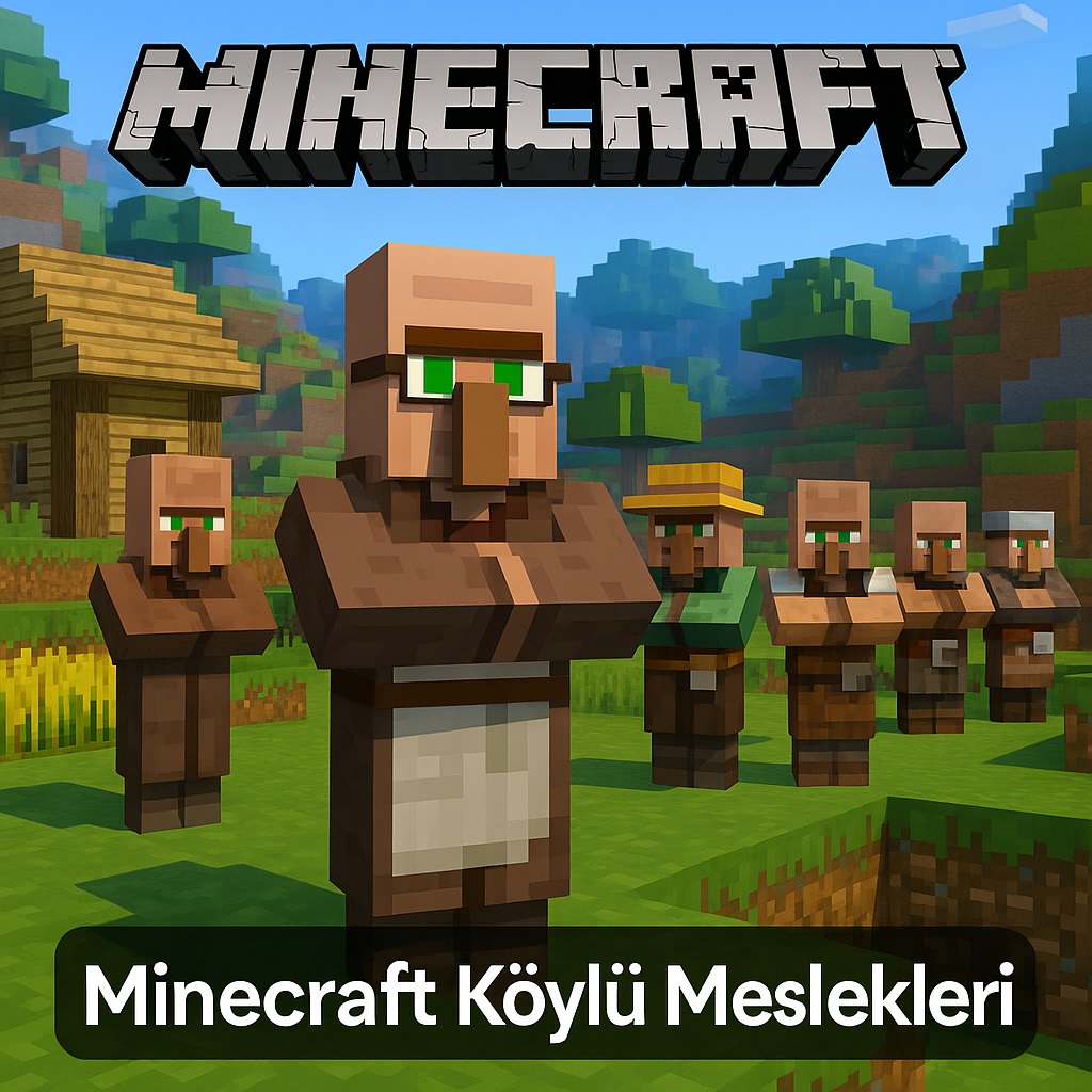 Minecraft Köylü Meslekleri: Hangi Köylü Ne İşe Yarar?
