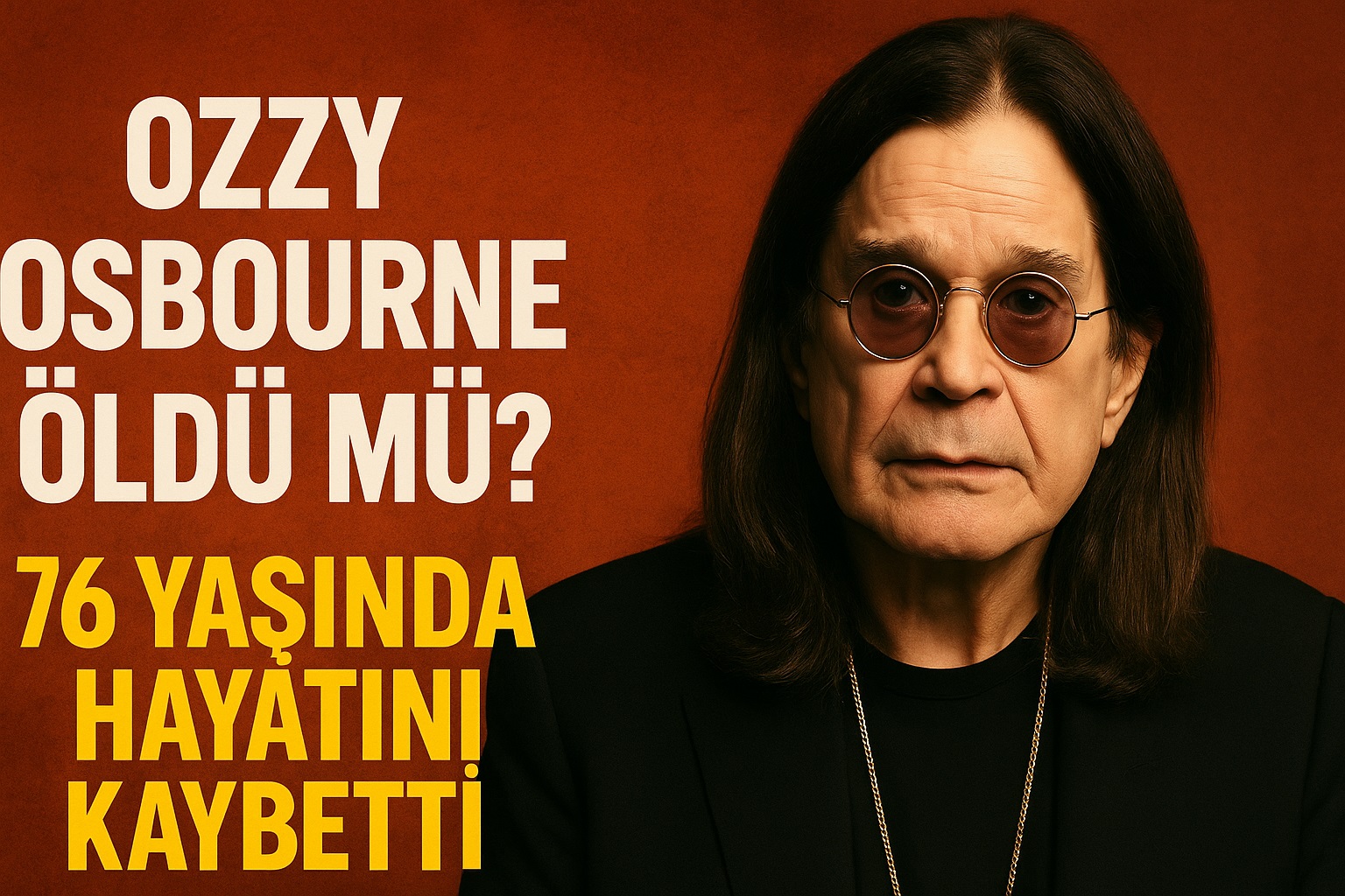 Ozzy Osbourne Öldü Mü? Rock Müziğin Efsanesi 76 Yaşında Hayatını Kaybetti