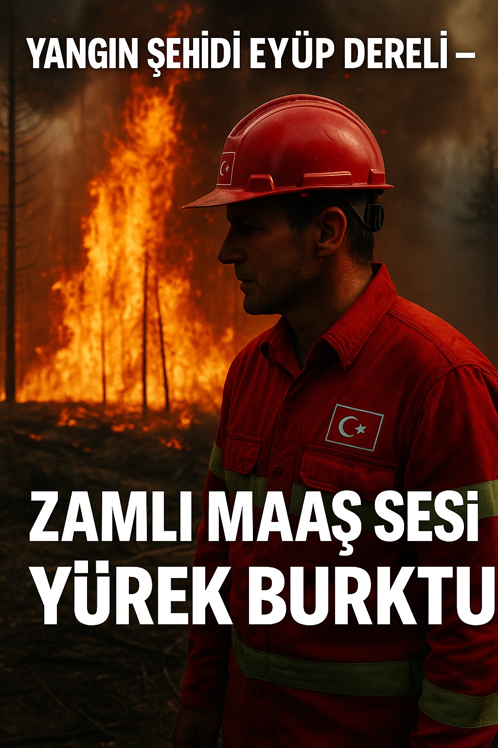 Yangınla Mücadelede Şehit Düşen Eyüp Dereli’nin Zamlı Maaş İsteği Yürek Burktu