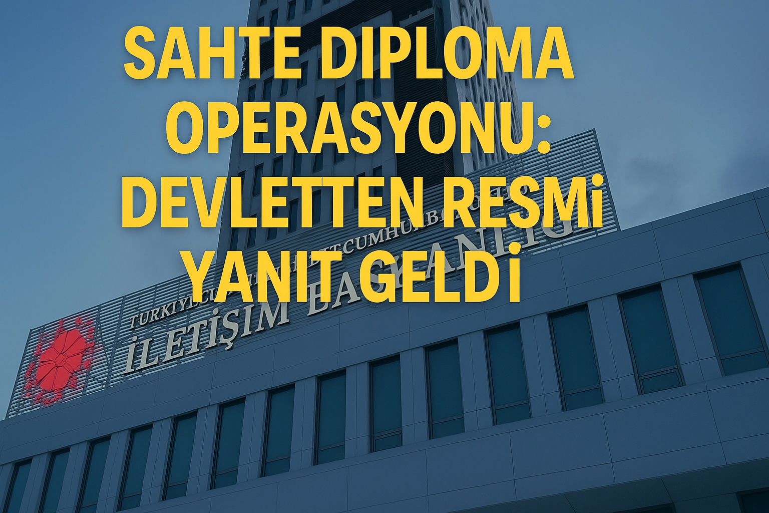 Sahte Diploma ve E-İmza Operasyonu Hakkında DMM’den Açıklama: 10 İddiaya Belgelerle Yanıt