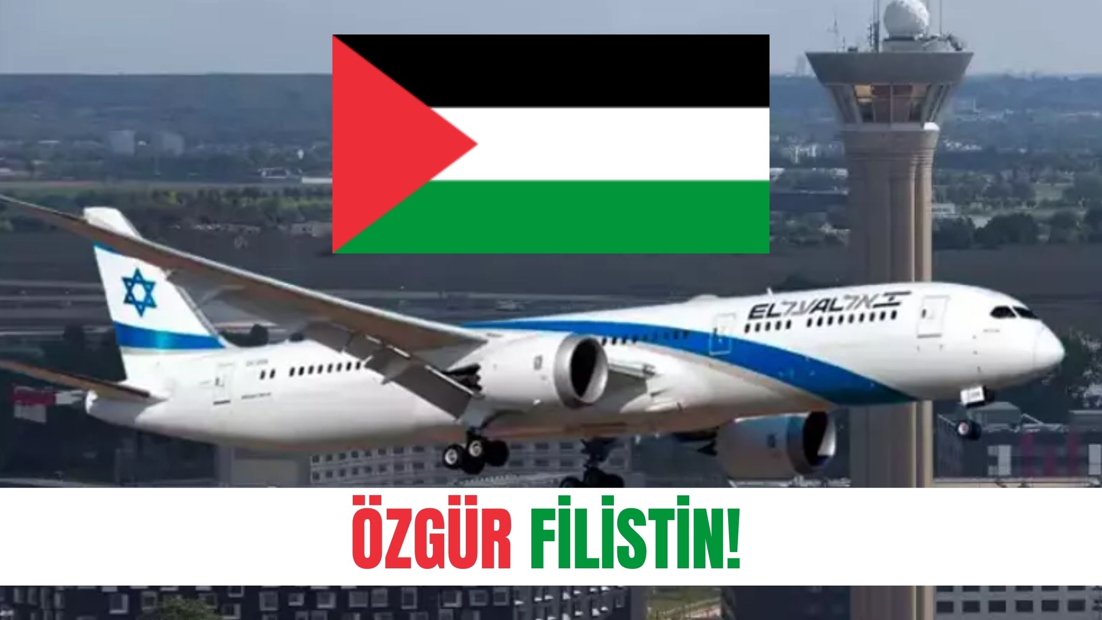 Paris Havalimanı’nda “Özgür Filistin” Krizi!