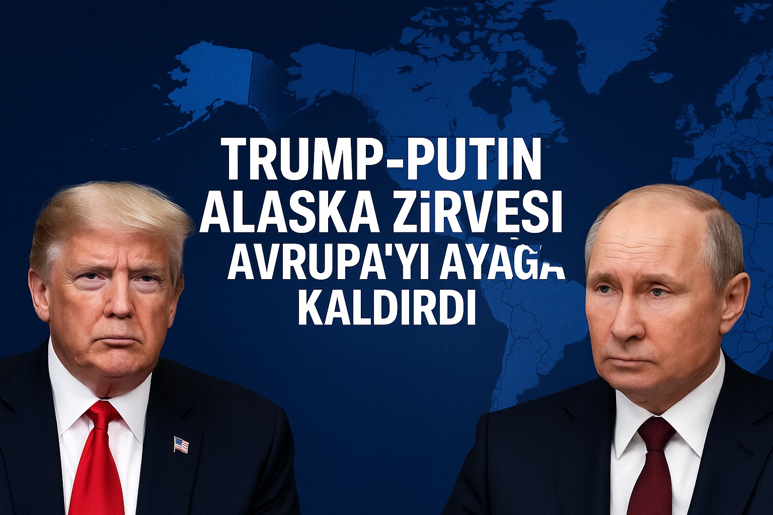 Alaska Zirvesi Öncesi Putin Zafer Kazandı! Trump Putin İle Görüşecek!
