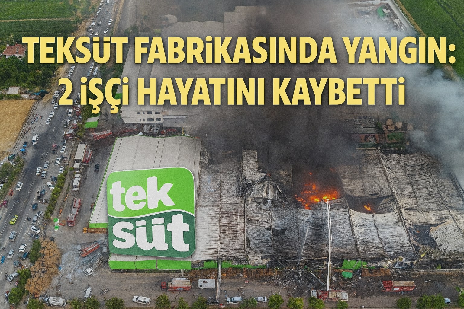 Fabrika Yangınında 2 İşçi Hayatını Kaybetti, 7 Gözaltı