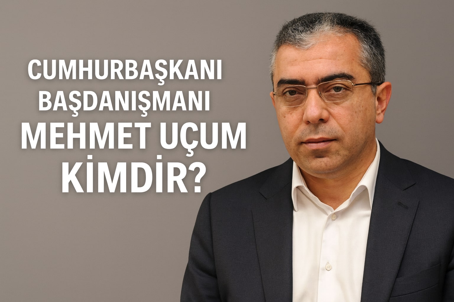 Cumhurbaşkanı Başdanışmanı Mehmet Uçum Kimdir?