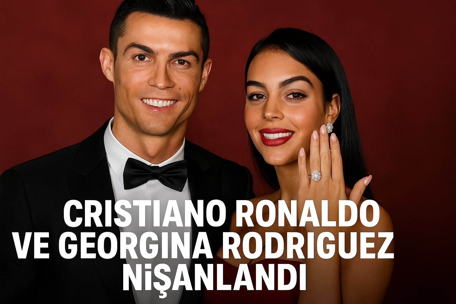 Cristiano Ronaldo ve Georgina Rodríguez Nişanlandı!
