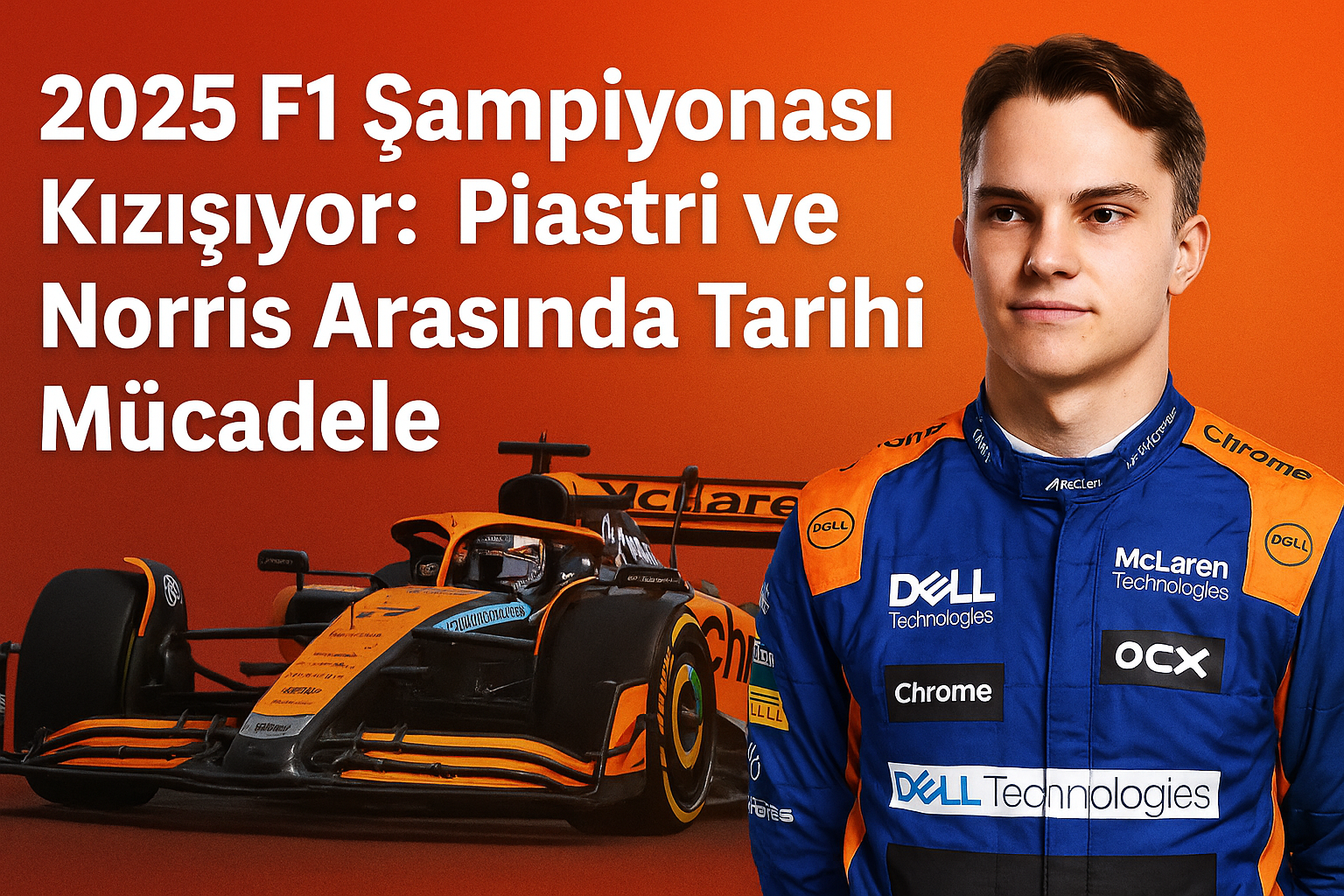 2025 F1 Şampiyonası Kızışıyor: Piastri ve Norris Arasında Tarihi Mücadele