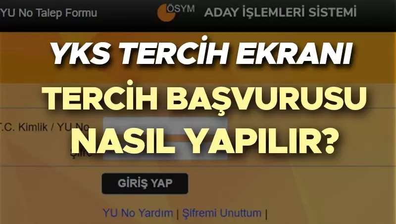 yks tercih 2025