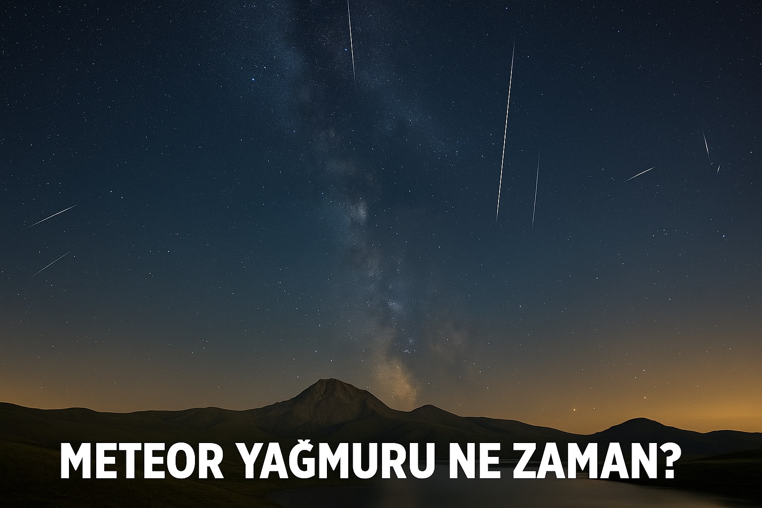 Meteor Yağmuru Ne Zaman? 2025 Perseid Meteor Yağmuru Türkiye’den İzlenebilecek