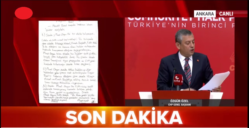 Özgür Özel Saat 12 Açıklamasında Neler Dedi!